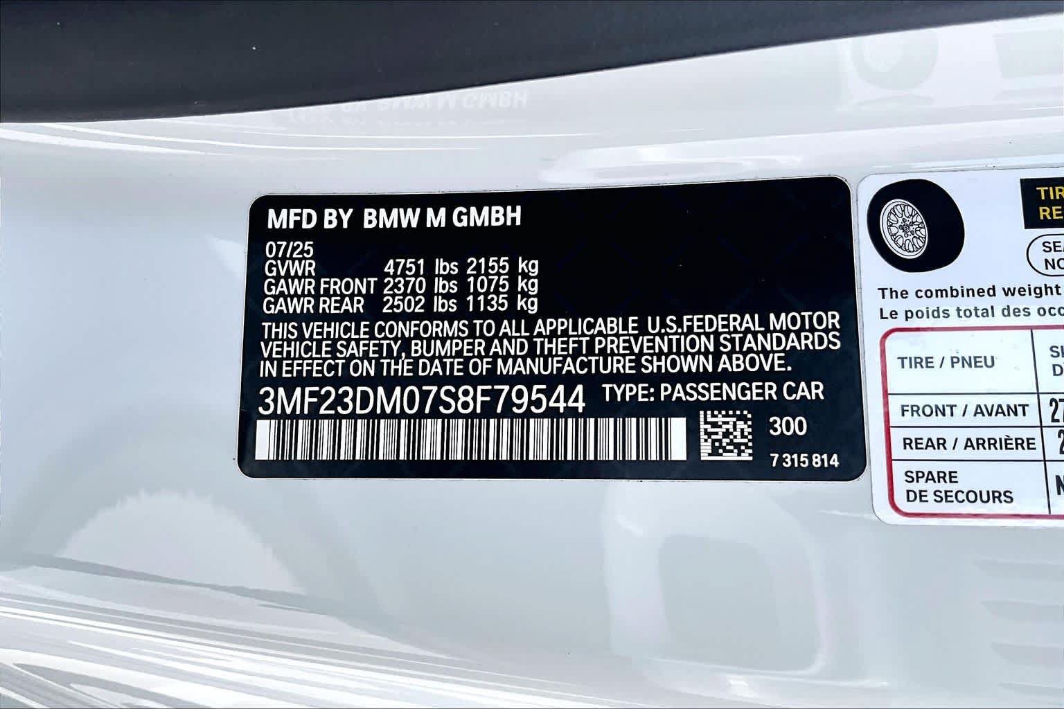 Used 2025 BMW M2 w/ Lighting Package RWD image 31