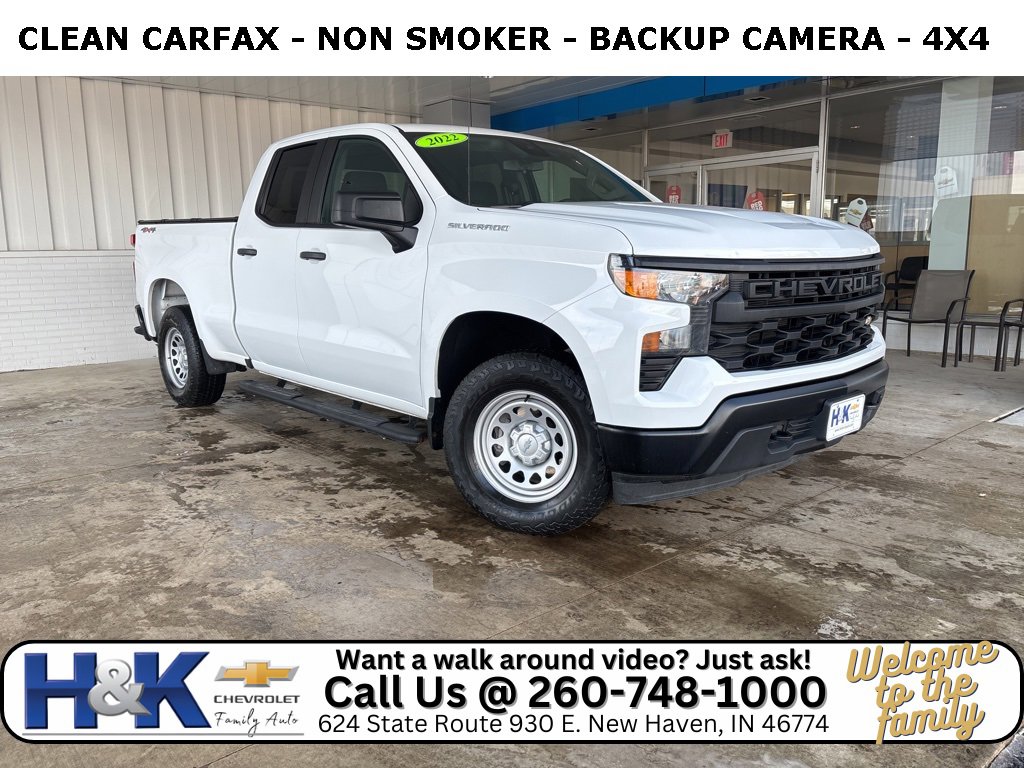 Used 2022 Chevrolet Silverado 1500 W/T w/ WT Value Package