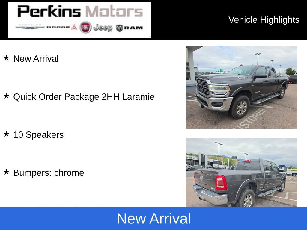 Used 2020 RAM 2500 Laramie AWD/4WD image 2