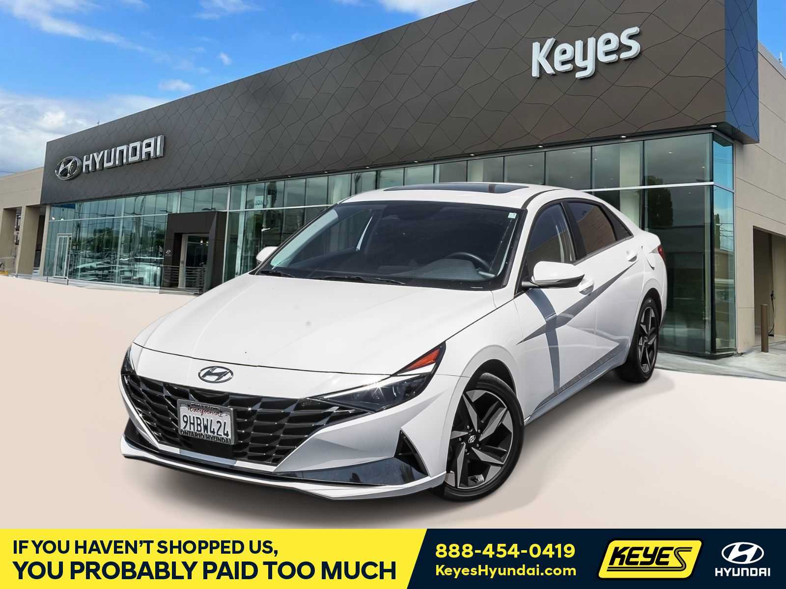 Certified 2023 Hyundai Elantra Limited FWD image 1