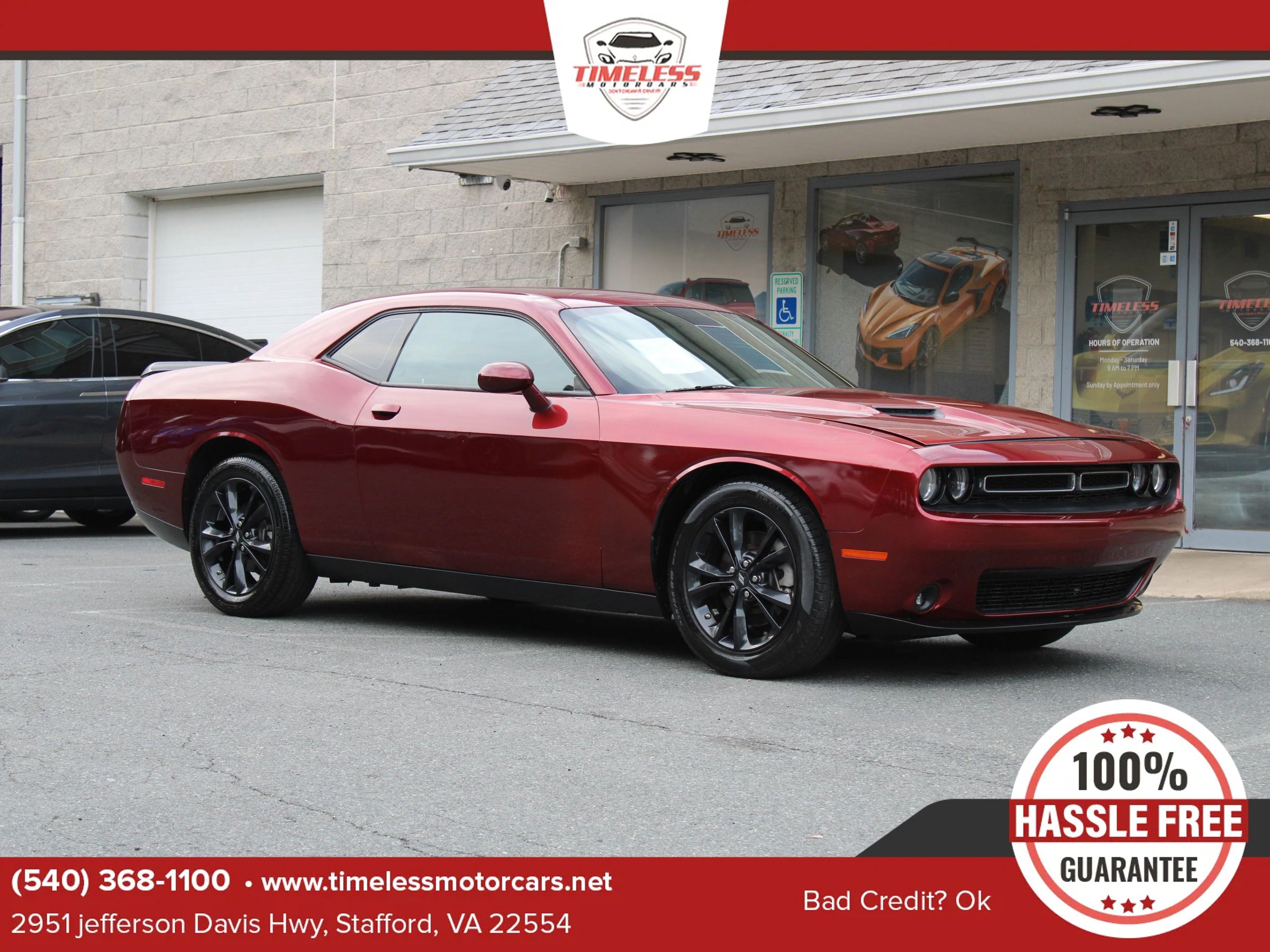 Used 2022 Dodge Challenger SXT w/ Blacktop Package AWD/4WD image 1