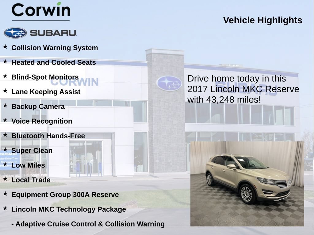 Used 2017 Lincoln MKC Reserve FWD image 6