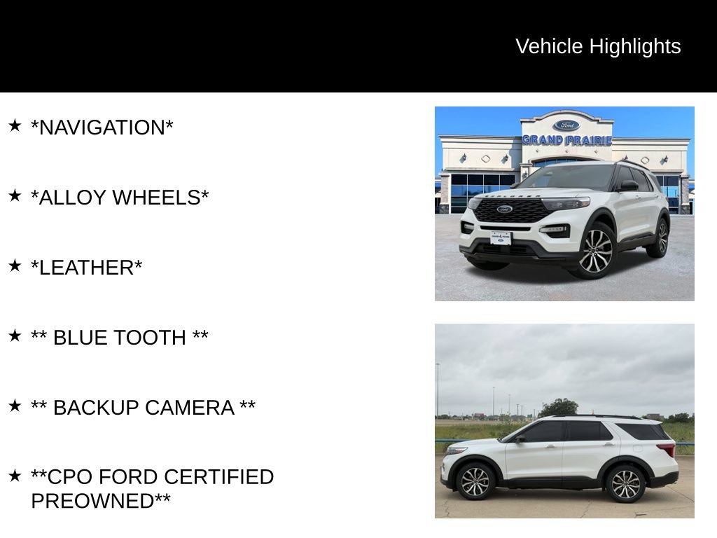 Certified 2023 Ford Explorer ST-Line w/ Class IV Trailer Tow Package RWD image 4