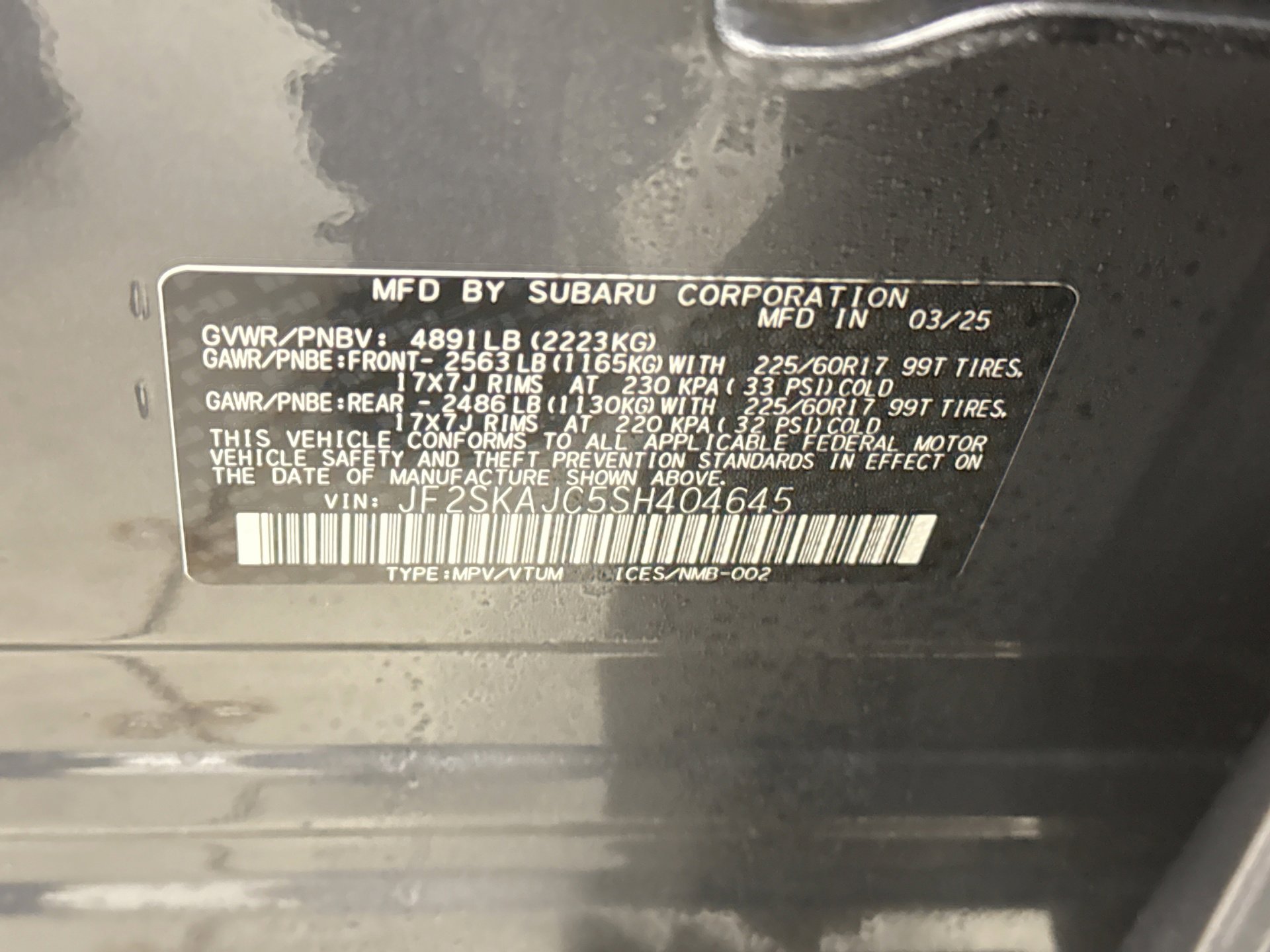 Used 2025 Subaru Forester Wilderness image 11