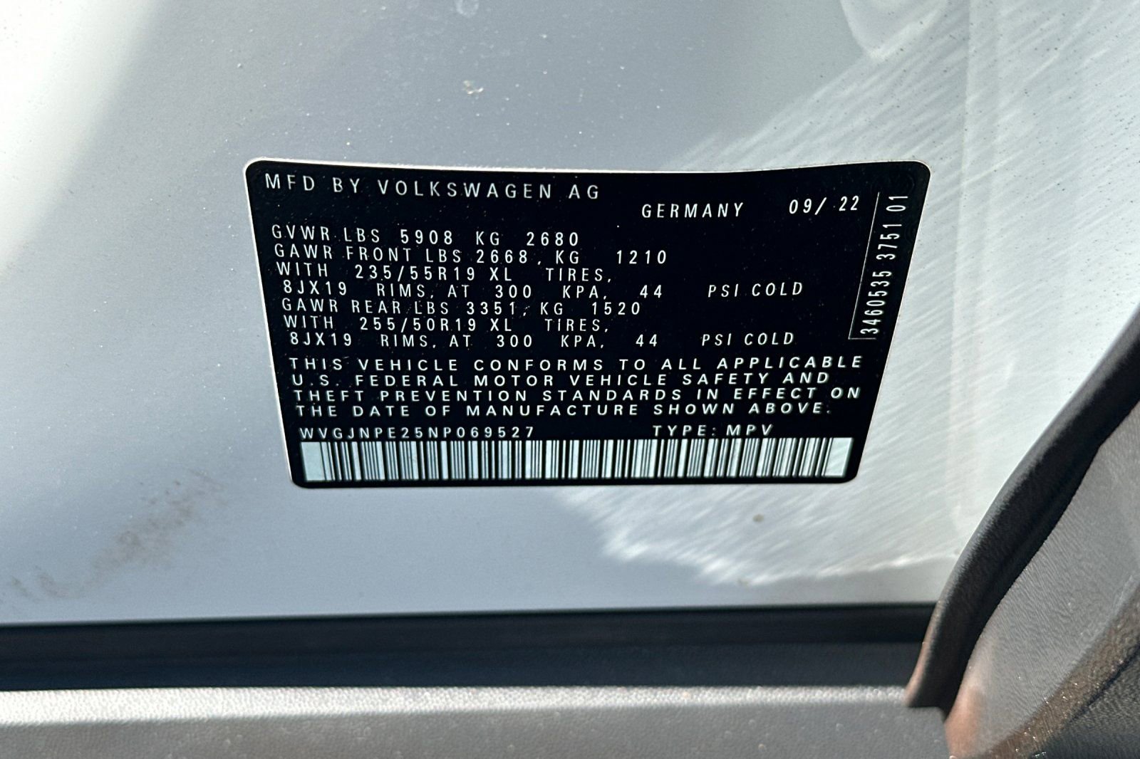 Certified 2022 Volkswagen ID.4 Pro AWD/4WD image 29