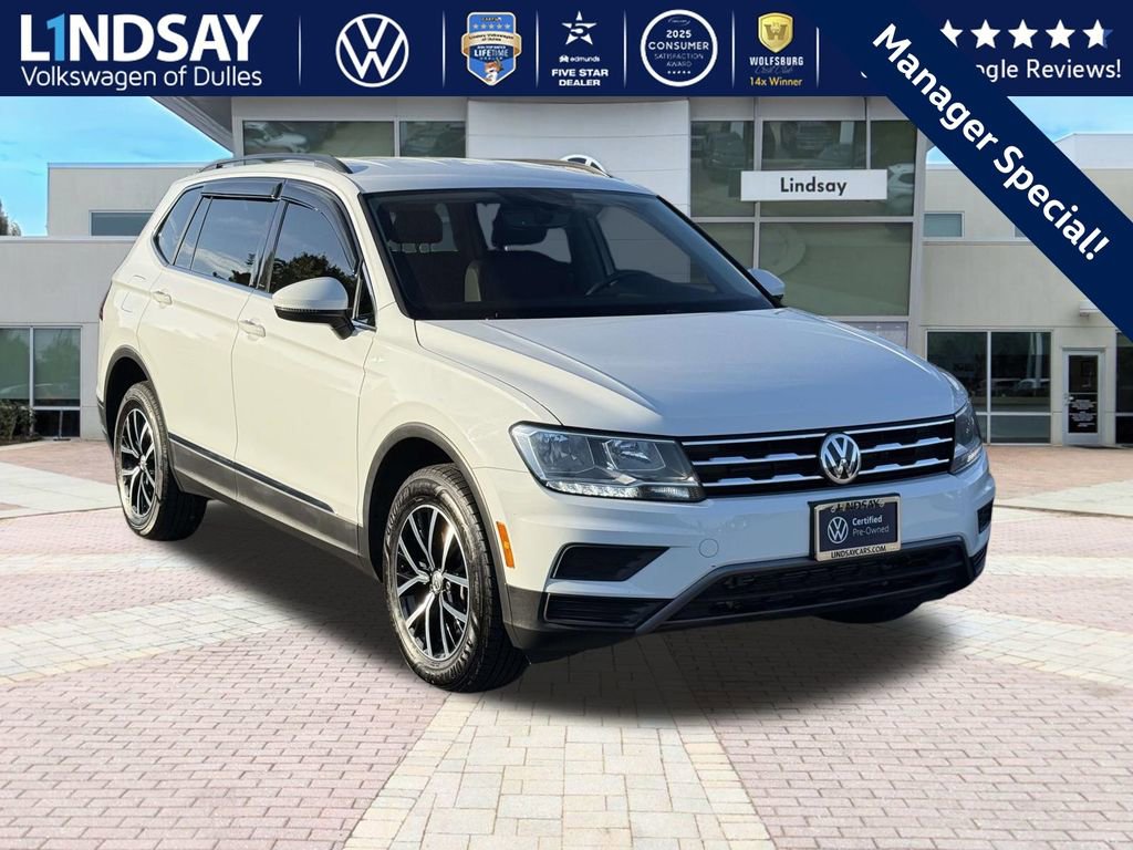 Used 2021 Volkswagen Tiguan SE w/ 3rd Row Seat Package