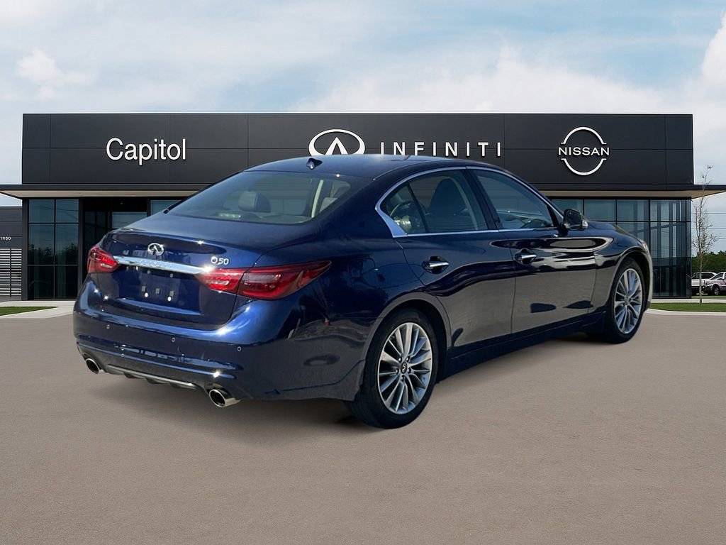 Used 2022 INFINITI Q50 Luxe w/ Cargo Package image 5