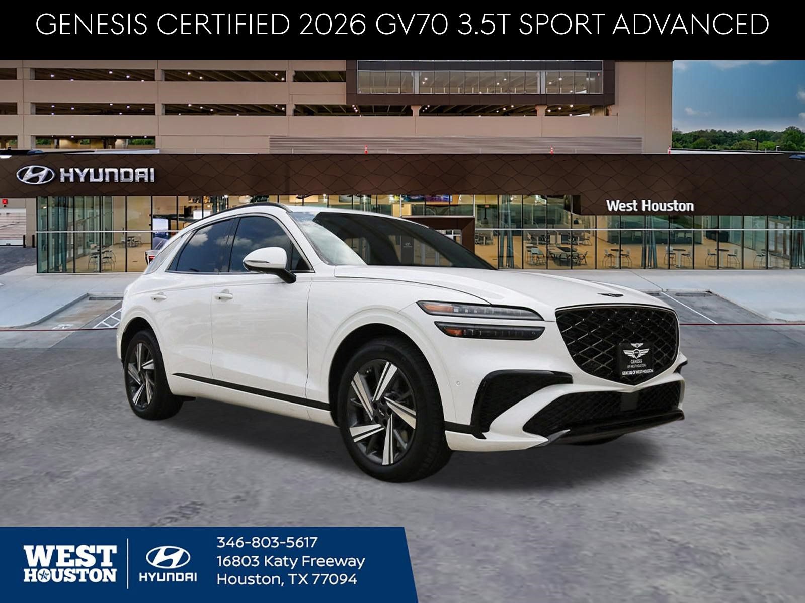 Used 2026 Genesis GV70 3.5T Sport Advanced