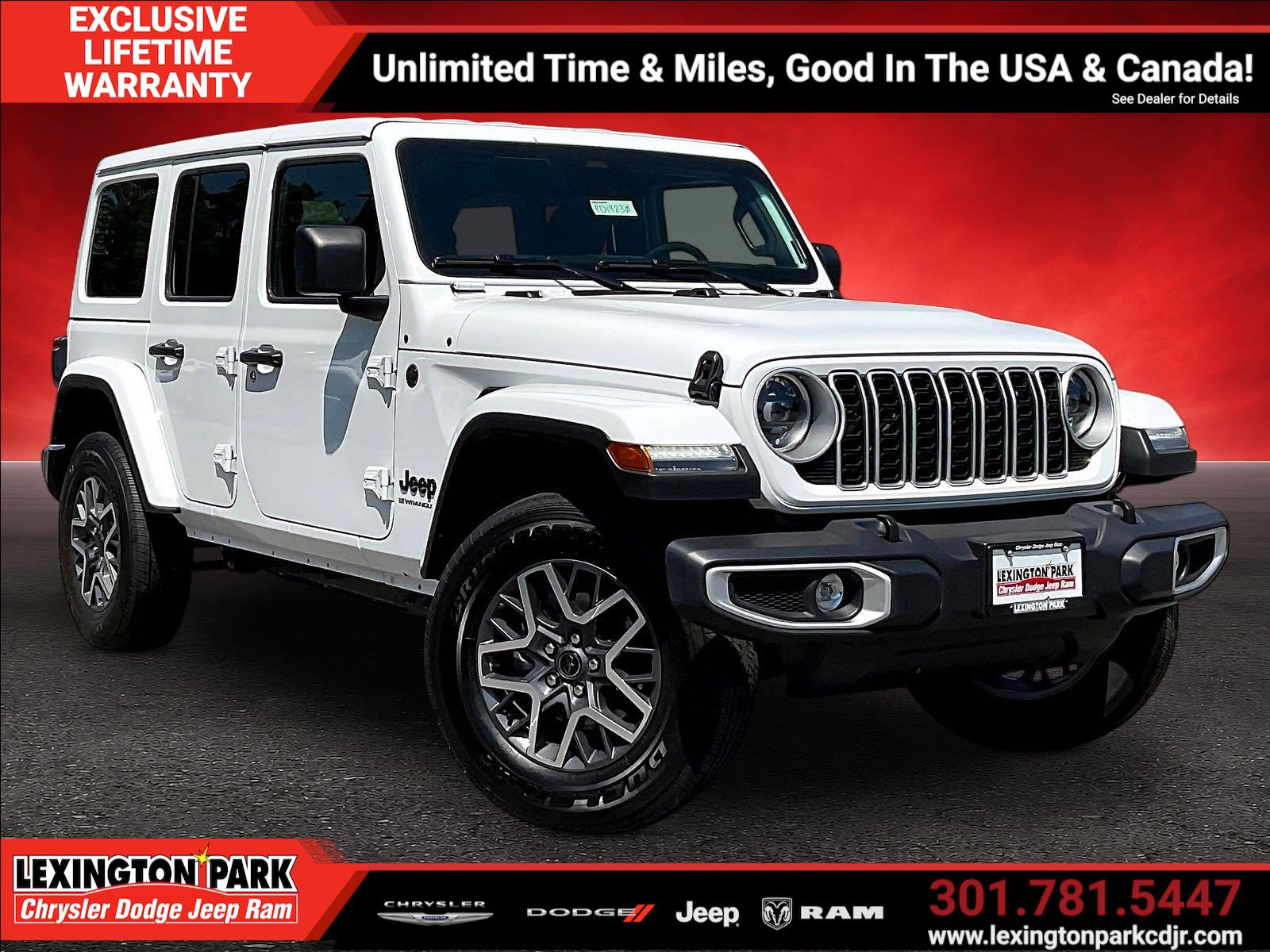 Used 2026 Jeep Wrangler Unlimited Sahara AWD/4WD image 1