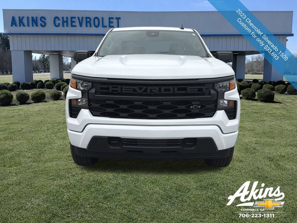 Certified 2023 Chevrolet Silverado 1500 Custom w/ LPO, Dark Essentials Package AWD/4WD video 2