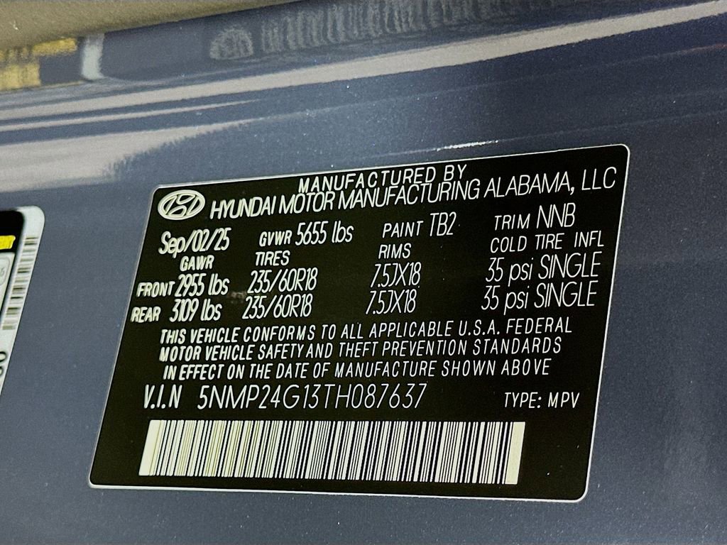 New 2026 Hyundai Santa Fe SEL image 23