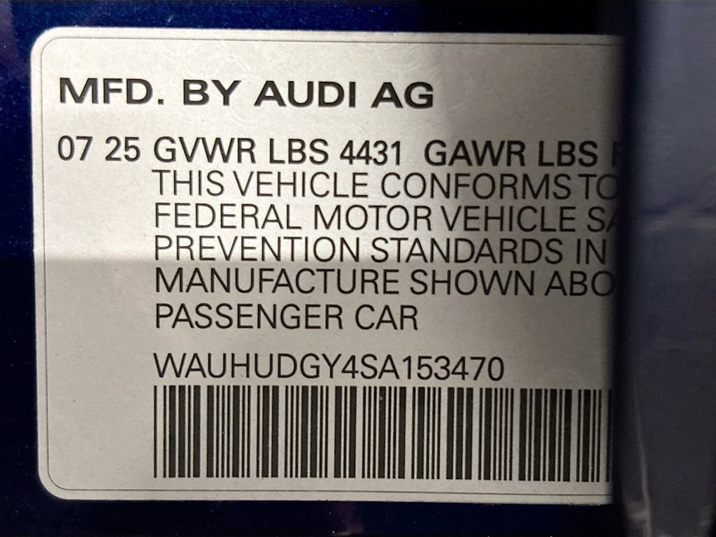 New 2025 Audi A3 2.0T Premium Plus image 25