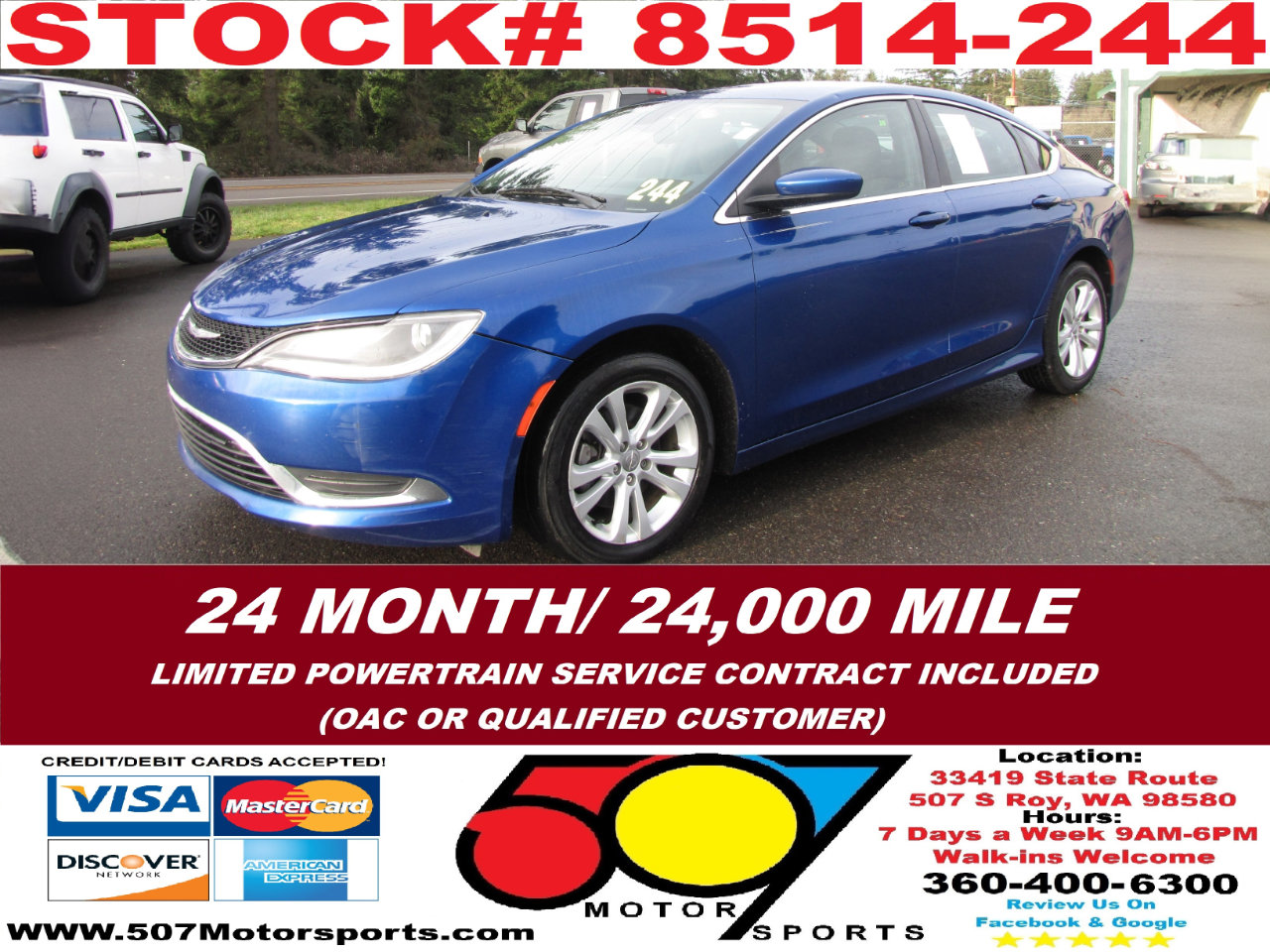 Used 2016 Chrysler 200 Limited