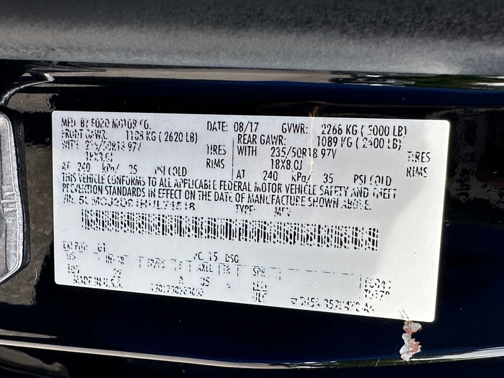 Used 2017 Lincoln MKC Select w/ Select Plus Package AWD/4WD image 16