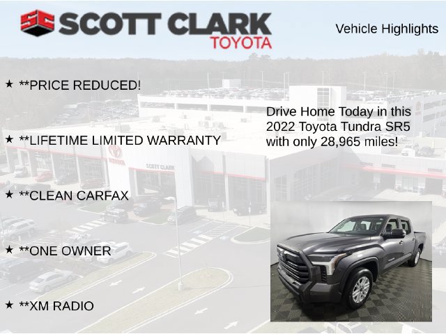 Used 2022 Toyota Tundra SR5 w/ Convenience Package RWD image 12