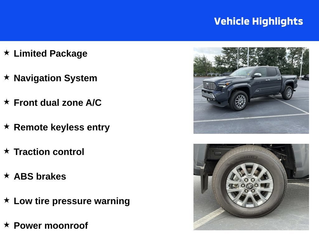 Used 2026 Toyota Tacoma Limited AWD/4WD image 4