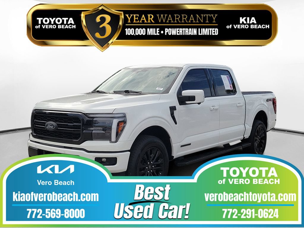 Used 2025 Ford F150 Lariat w/ Equipment Group 502A High AWD/4WD image 1