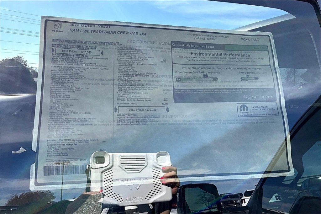 New 2026 RAM 2500 Tradesman w/ Safety Group image 14