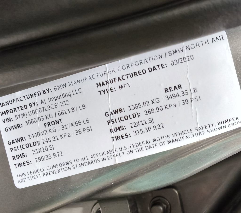 Used 2020 BMW X5 M AWD/4WD image 14