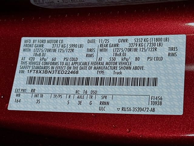 New 2026 Ford F350 XLT w/ FX4 Off-Road Package image 17