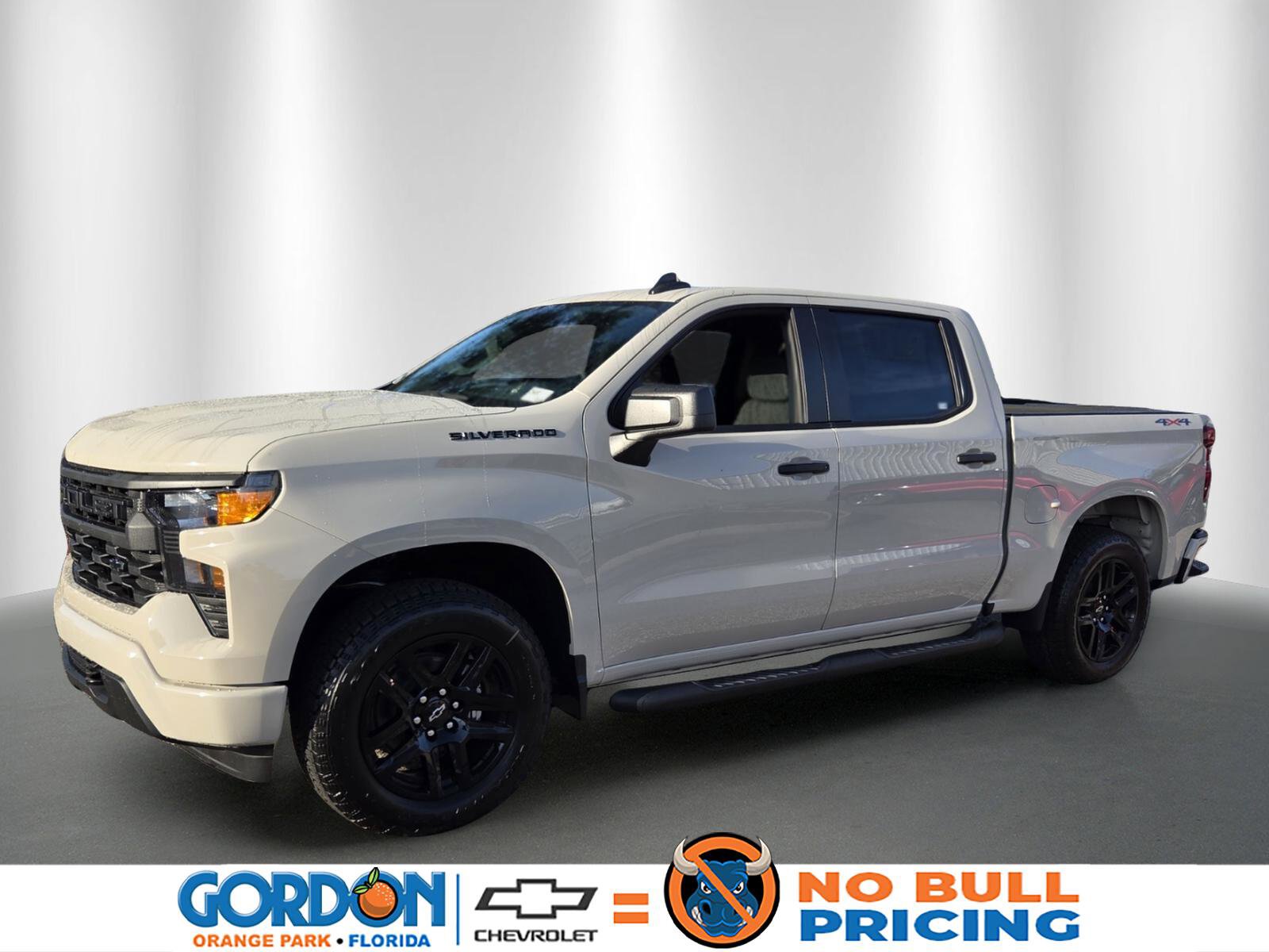 New 2026 Chevrolet Silverado 1500 Custom w/ Turbomax Blackout Package