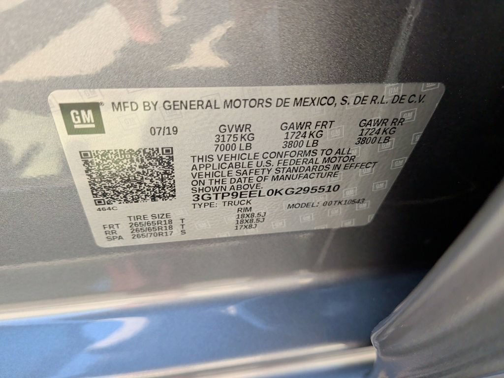 Used 2019 GMC Sierra 1500 AT4 w/ AT4 Preferred Package AWD/4WD image 52
