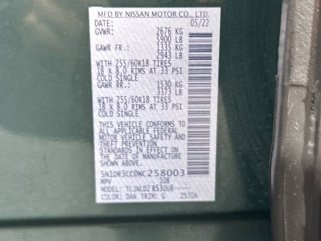 Used 2022 Nissan Pathfinder SL w/ SL Black Package image 32