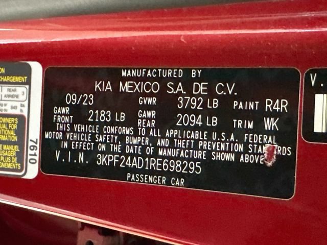 Used 2024 Kia Forte LXS FWD image 14