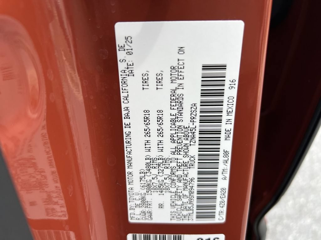 Used 2025 Toyota Tacoma TRD Sport w/ TRD Sport Premium Package AWD/4WD image 28