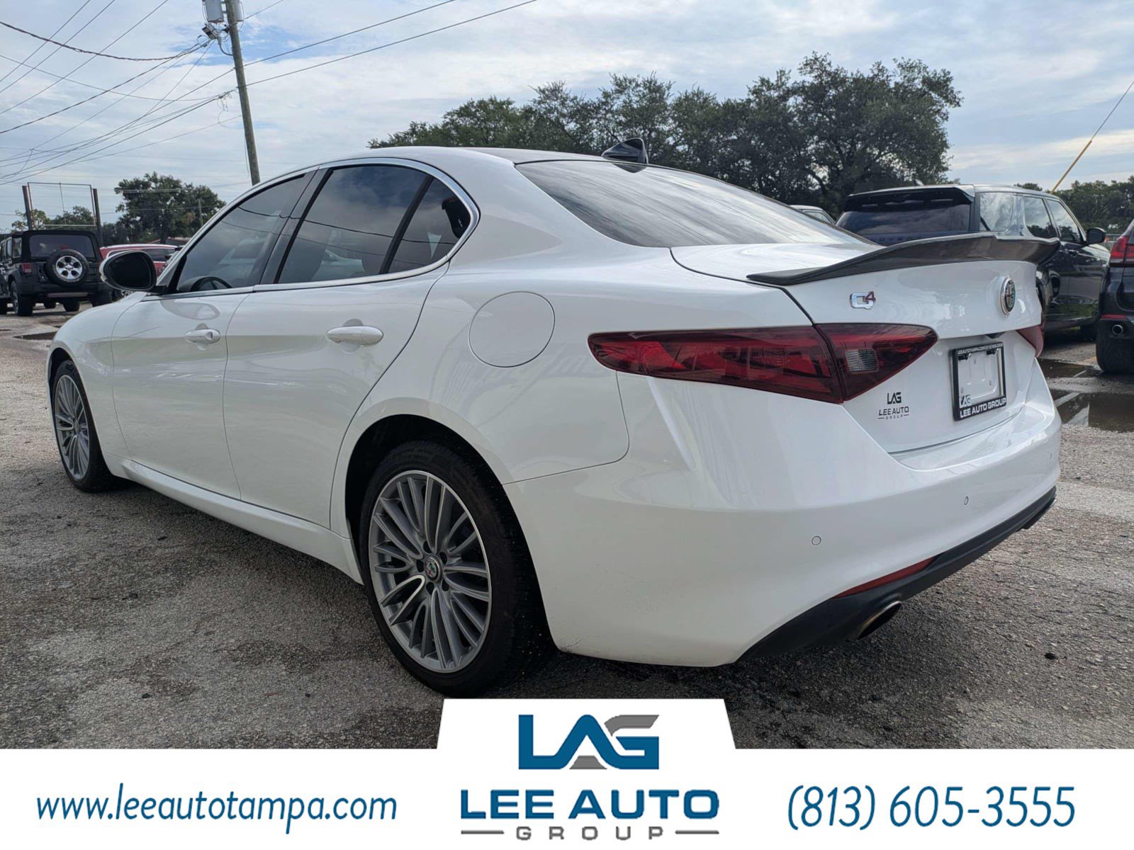 Used 2017 Alfa Romeo Giulia Ti w/ TI Lusso Light Wood Package AWD/4WD image 5
