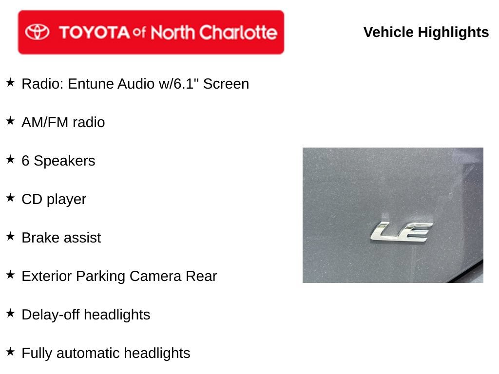 Used 2018 Toyota Corolla LE FWD image 5