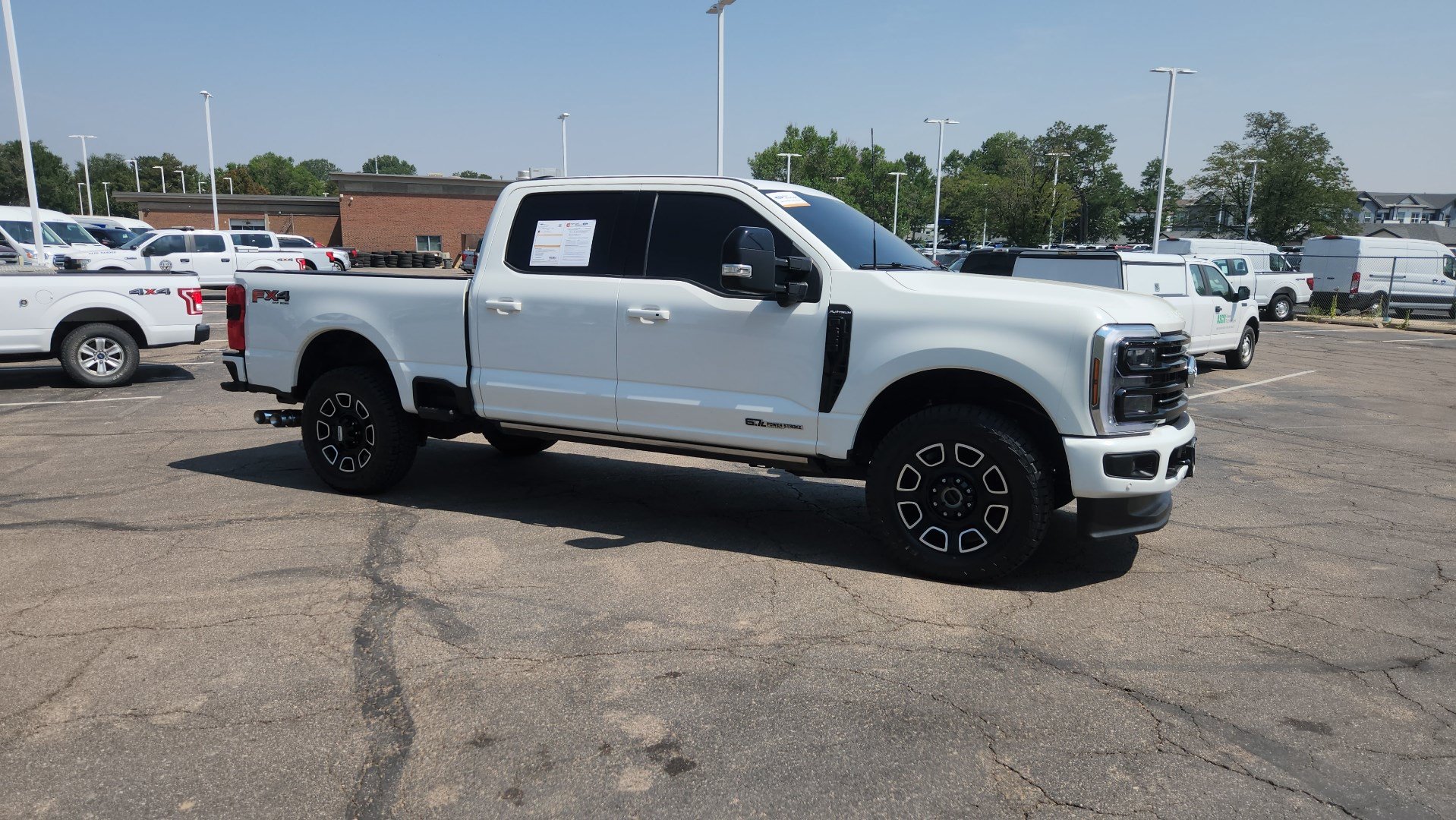 Certified 2025 Ford F350 Platinum w/ FX4 Off-Road Package AWD/4WD image 13