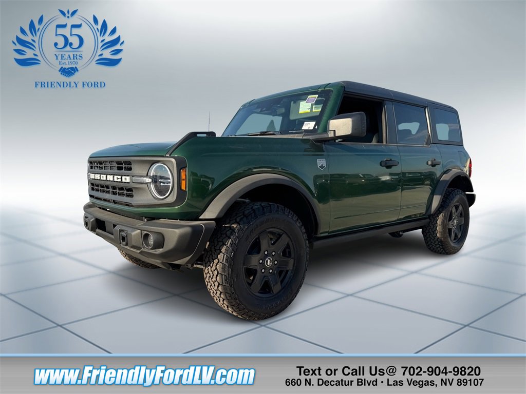 New 2025 Ford Bronco Big Bend w/ Black Diamond Package