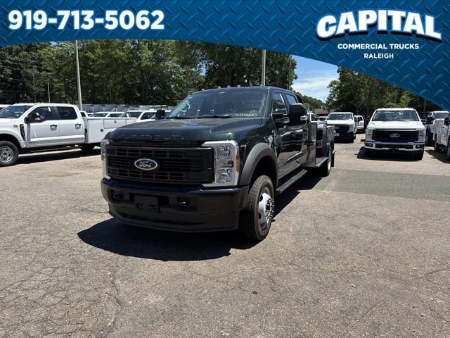New 2025 Ford F550 2WD Crew Cab Super Duty w/ Snow Plow Prep Package