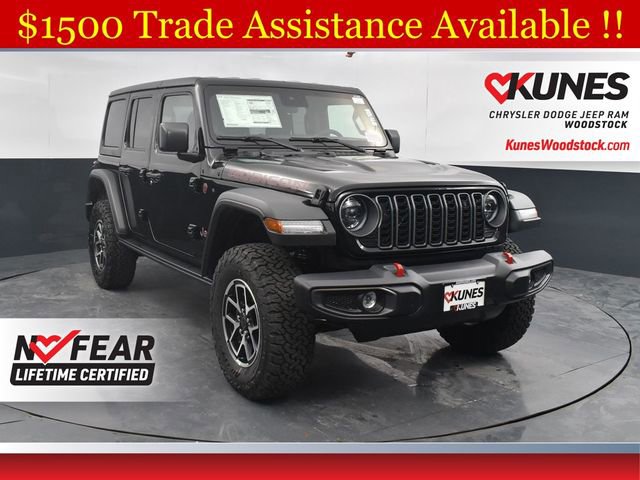 New 2025 Jeep Wrangler Unlimited Rubicon w/ Safety Group image 1