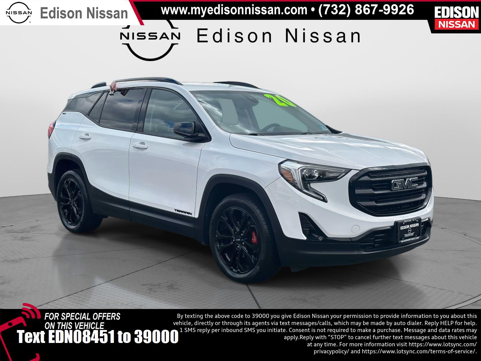 Used 2020 GMC Terrain SLT w/ Elevation Edition image 1