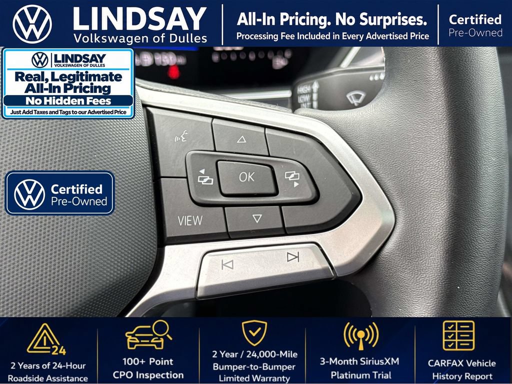 Certified 2023 Volkswagen Tiguan SE w/ Panoramic Sunroof Package AWD/4WD image 18