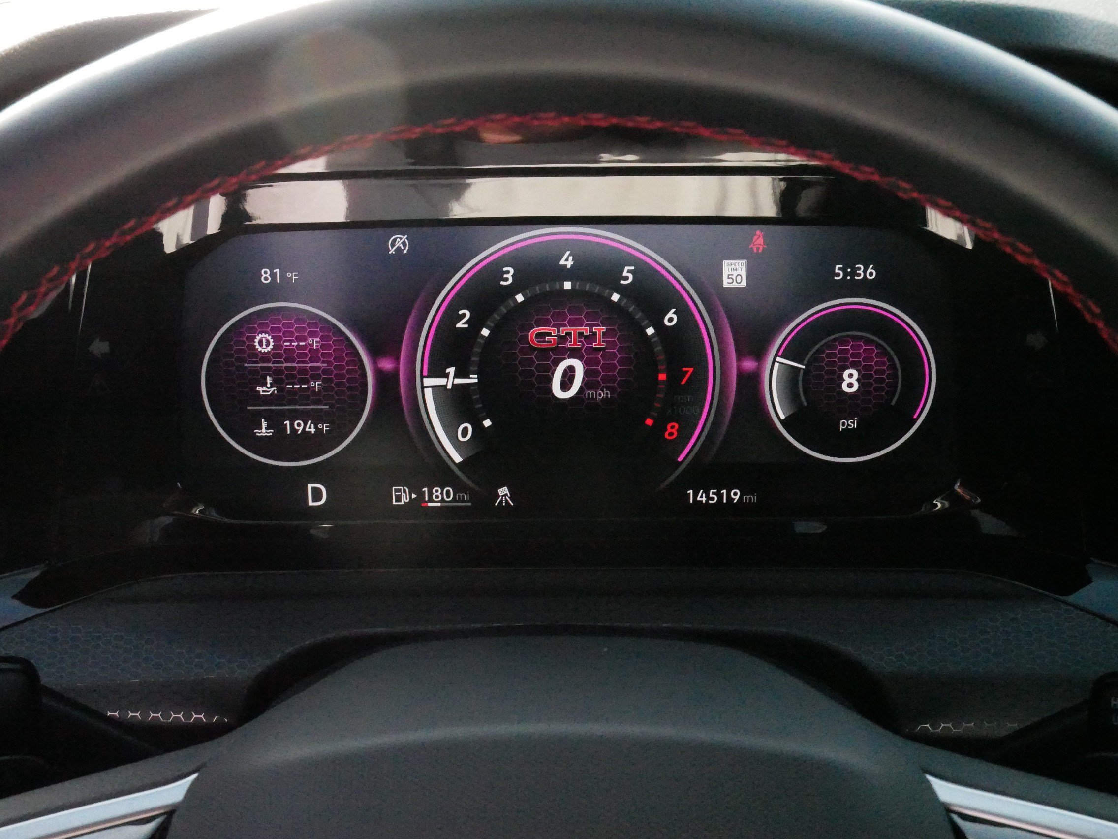 Certified 2024 Volkswagen GTI SE FWD image 17