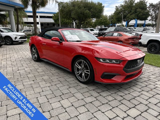 Used 2024 Ford Mustang Premium w/ Wheel & Stripe Package RWD image 16