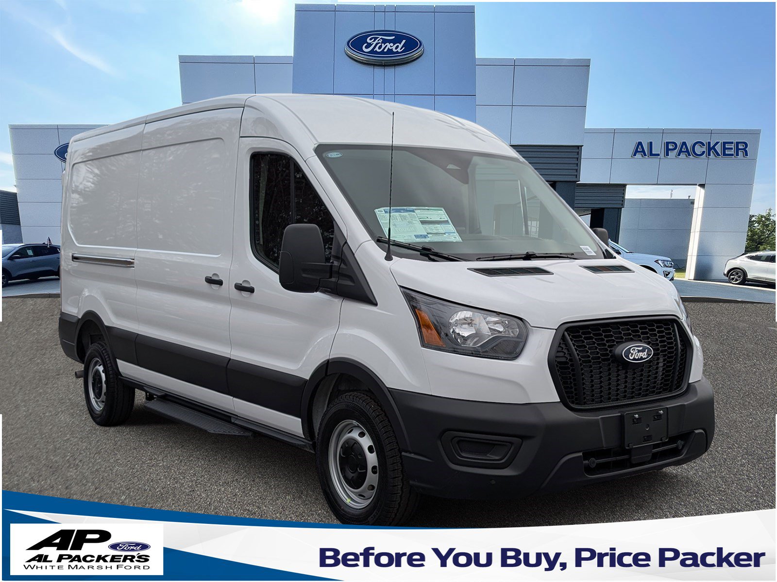 New 2026 Ford Transit 250 148 Medium Roof w/ Load Area Protection Package