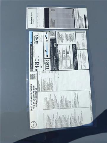 New 2025 Nissan Frontier PRO-4X w/ Interior Protection Package image 22