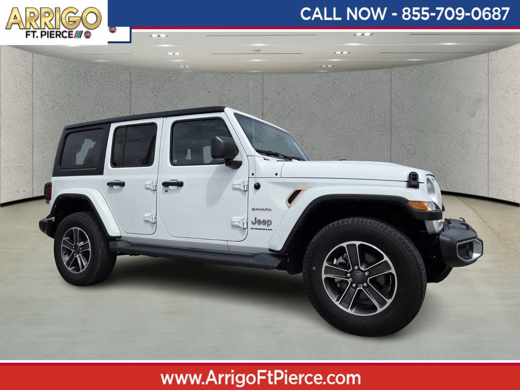 Used 2023 Jeep Wrangler Unlimited Sahara AWD/4WD video 1