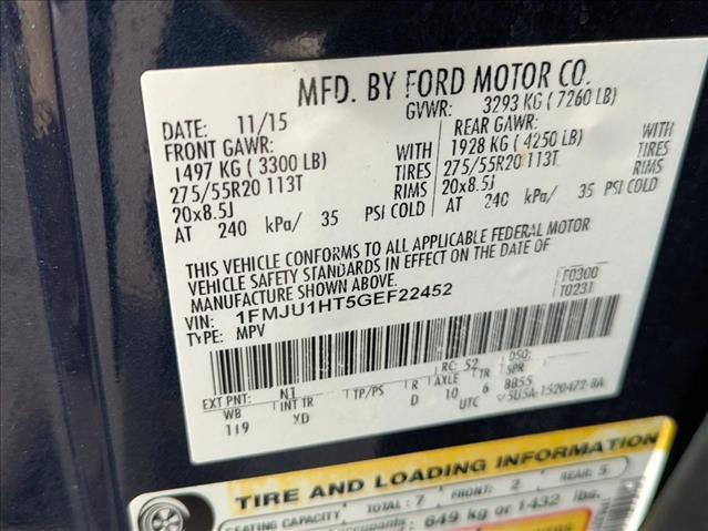 Used 2016 Ford Expedition XLT w/ Equipment Group 202A image 15