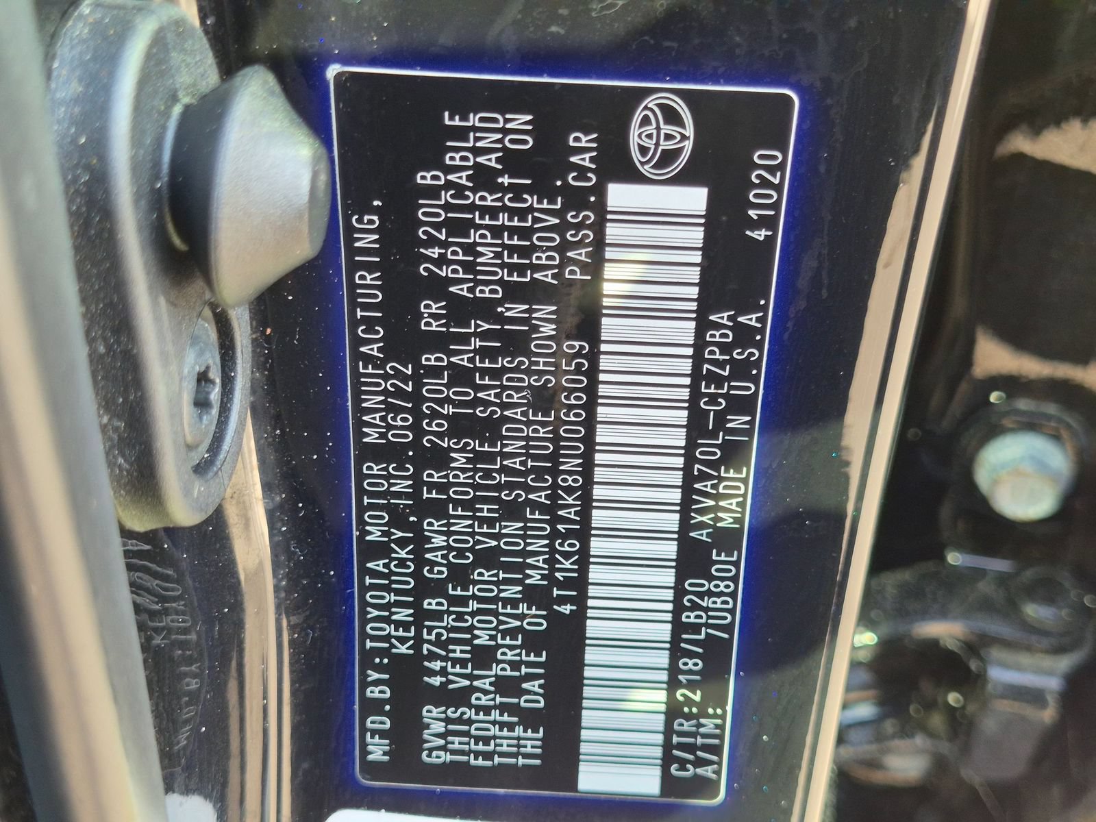 Used 2022 Toyota Camry XSE FWD image 40