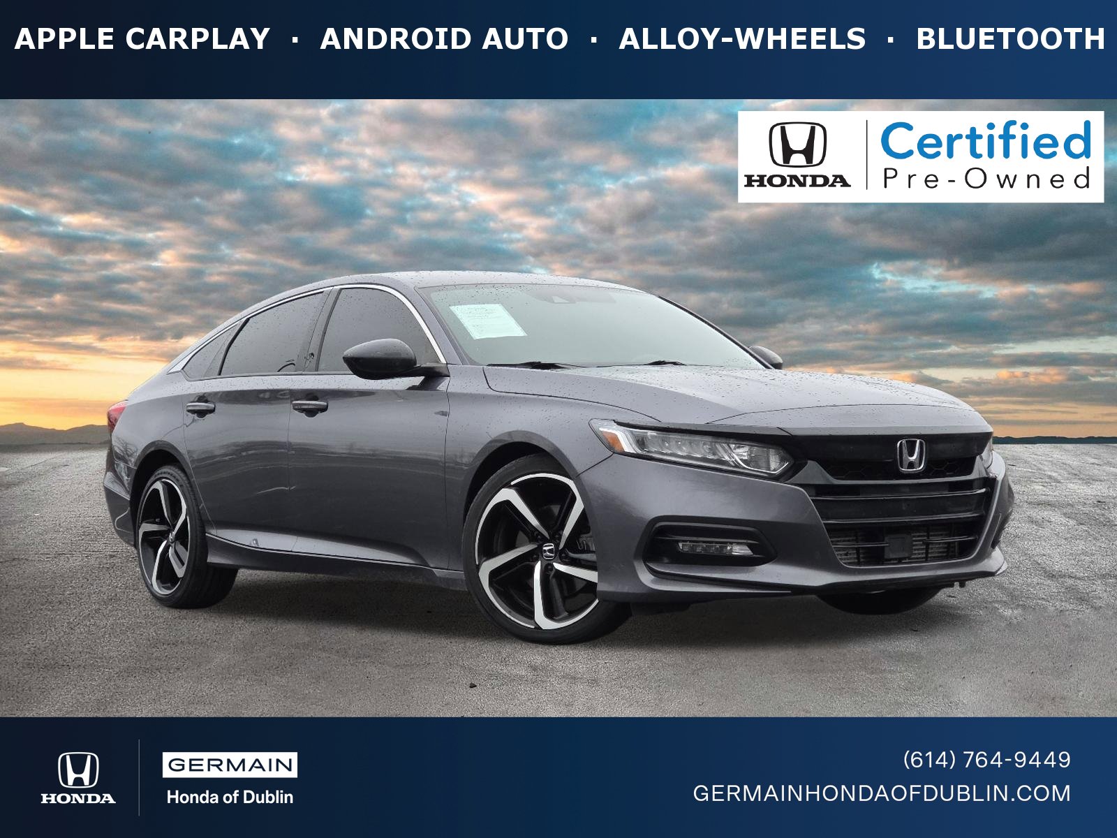 Certified 2020 Honda Accord Sport