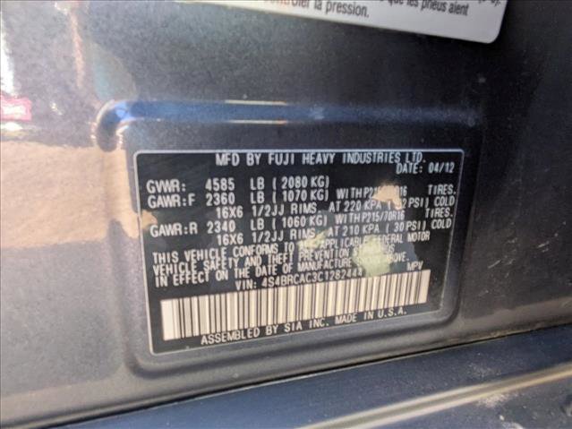 Used 2012 Subaru Outback 2.5i image 22