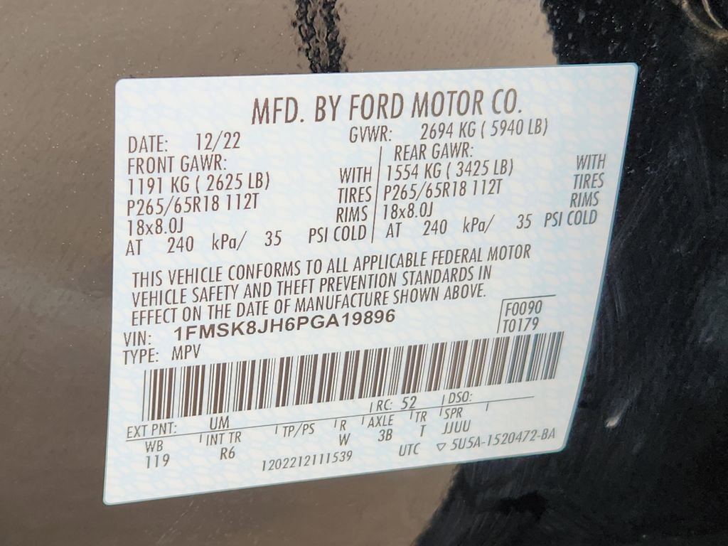 Used 2023 Ford Explorer Timberline w/ Timberline Technology Package image 37