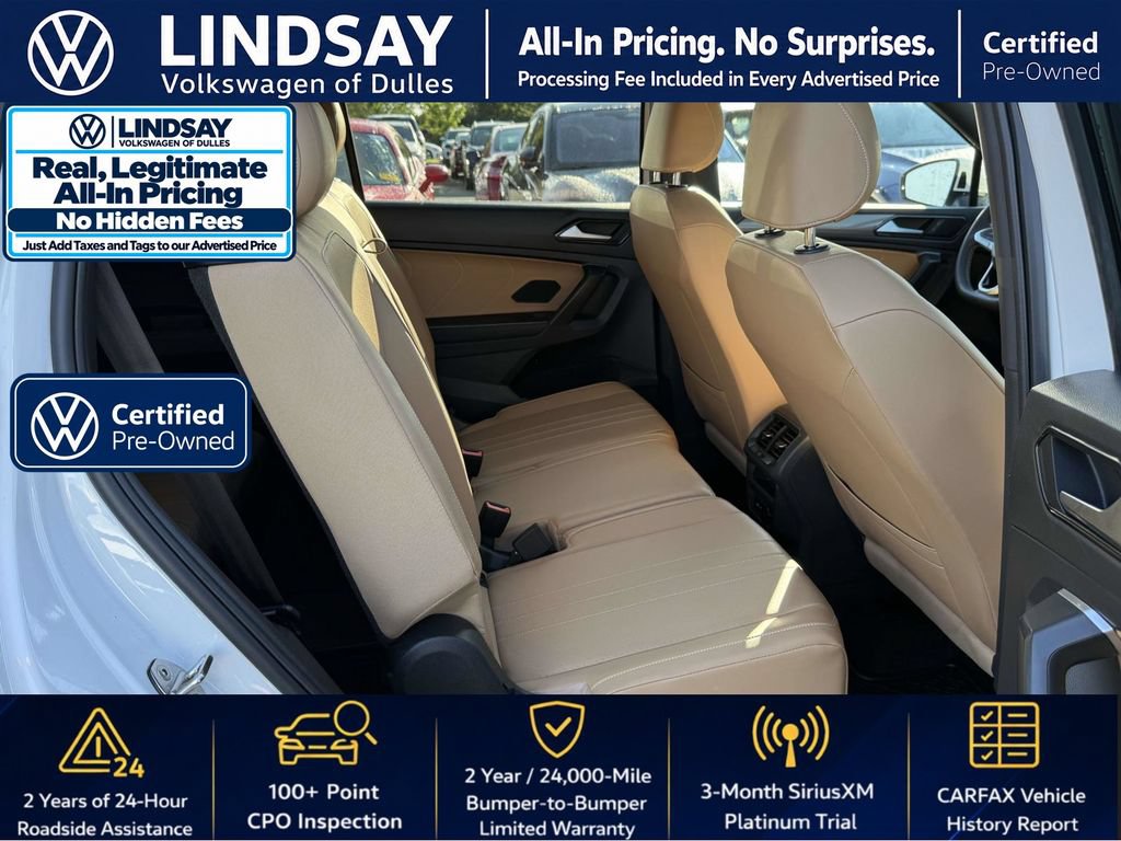 Certified 2023 Volkswagen Tiguan SE FWD image 14