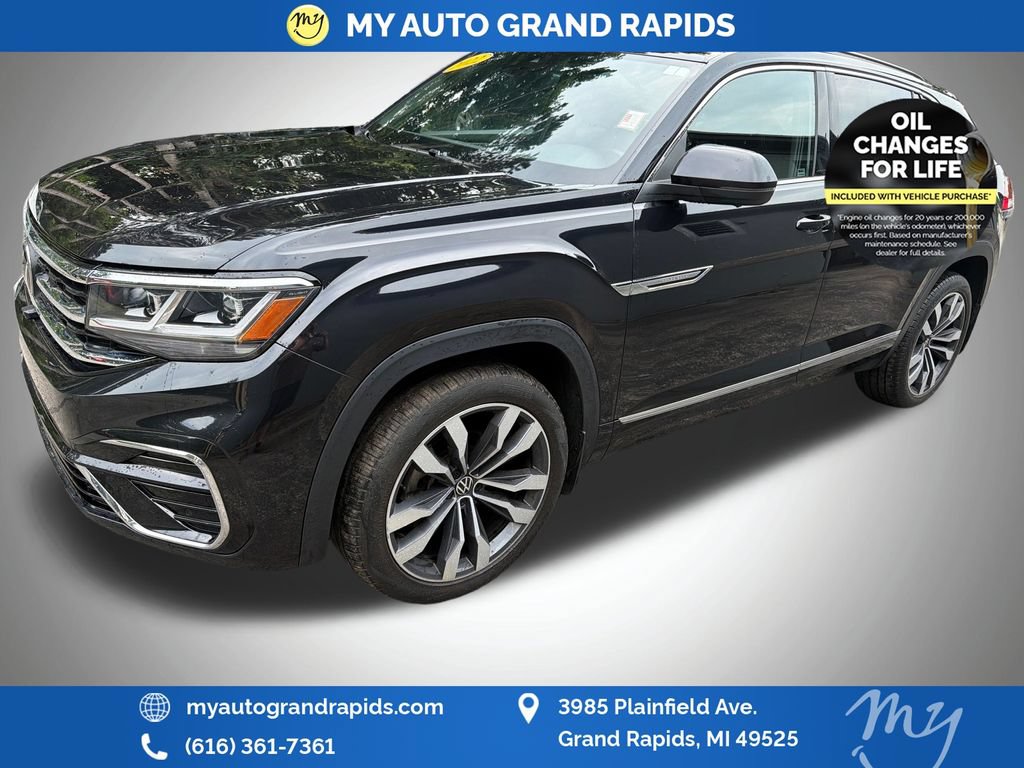 Used 2022 Volkswagen Atlas Cross Sport SEL Premium R-Line AWD/4WD image 3