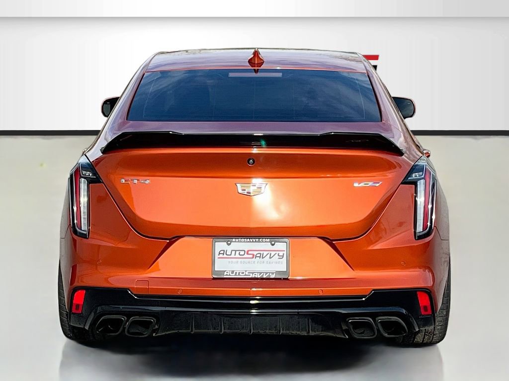Used 2022 Cadillac CT4 V Blackwing w/ Carbon Fiber 1 Package RWD image 6